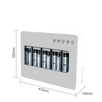 Purificateur d'eau domestique OEM à filtre alcalin pH chaud/froid, charbon actif 0,01 micron et filtration UF pure
