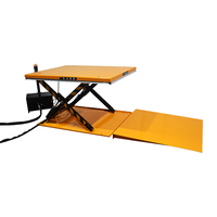 Plateforme élévatrice hydraulique à ciseaux fixe de grande taille avec table de 2000x1200mm et temps de levage de 30-40 secondes