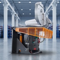 Horno de Inducción de Alta Eficiencia para Fundición de Hierro, de 1, 3, 5 y 30 Toneladas, con Frecuencia Intermedia