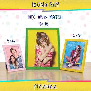 Cadres photo en bois MDF et plastique personnalisables, colorés, mignons, écologiques et durables, fabriqués au Cambodge - Product Image 2