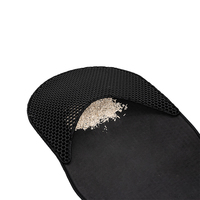 Kit de litière pour chat en acier inoxydable 304, bac rond à parois hautes avec pelle et tapis anti-éclaboussures, contrôle des odeurs, sans poussière, facile à nettoyer