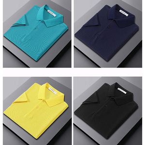 Oem Polo Sport <b>Gym</b> Athletic Active <b>Muti</b> Color Polo Shirts Short Sleeve Workout Quick Dry Adults Men Dry Slim Fit Polo T Shirt - Product Image 2