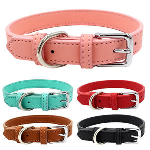 Qbellpet 2025 Nuevo Collar de Diseño para Mascotas de Cuero PU de Lujo, Ajustable, Impermeable, de Color Sólido, para Perros Pequeños y Medianos - Product Image 2