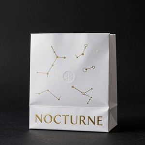 Bolsas de Papel Kraft Blancas Personalizadas con Asas para Compras y Empaque de Regalos - Product Image 2