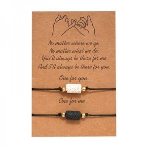 Nhà Máy Giá thép không gỉ rỗng trái tim bướm vài Vòng đeo tay giá rẻ thời trang vài tình bạn chị món quà dệt vòng đeo tay - Product Image 4