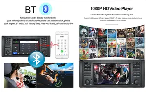 Android Car DVD รถวิทยุสำหรับ BMW E39 E53 M5รถ DVD Player รองรับ4G LTE DSP BT เครื่องเล่นมัลติมีเดีย