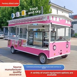 Camión de Comida, Carrito de Hot Dogs, Remolque de Comida Personalizado en EE. UU. con Equipamiento Completo de Cocina de <span class=keywords><strong>Restaurante</strong></span>, Transporte Especial - Product Image 4