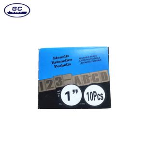 ขนาดแตกต่างกัน10ชิ้น/26ชิ้น/76ชิ้นชุดลายฉลุและตัวเลขสำหรับภาพวาด - Product Image 6