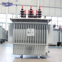 Transformateur triphasé immergé dans l'huile 20KV 33KV 630 800 1000 KVA pour équipement industriel OEM S11 MV HV S13 abaisseur de tension UL Prix