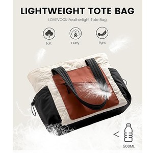 Bolso de Mano Tipo Satchel Unisex con Cierre, Acolchado, Forrado en Poliéster Suave y Resistente, Patrón de Diamantes, Bolsillos Dobles en Ambos Lados, Correa de Hombro Individual - Product Image 3