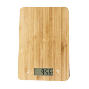 Bilancia da Cucina Elettronica in Bambù Naturale da 10kg con Logo Laser, Prezzo di Fabbrica, Certificata BSCI - Product Image 6