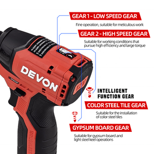 5767-Li-12 DIY беспроводная аккумуляторная многофункциональная зарядная электрическая ручная дрель для домашнего промышленного использования DIY Беспроводная Дрель - Product Image 2