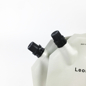 Custom Logo Recyclable Liquid Spout Pouch 500ml 1L Stand Up Beverage Juice Refill <b>Packaging</b> <b>Bag</b> - Product Image 4