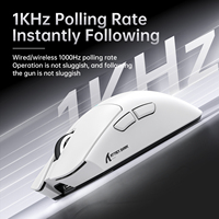 Mouse Gaming Nirkabel Attack Shark X11 Pro V2 RGB 2.4G Triple Mode dengan Basis Pengisian Daya Magnetik