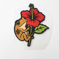Patch en silicone souple 3D personnalisé en relief, étanche, à thermocoller pour vêtements, chapeaux et sacs à dos