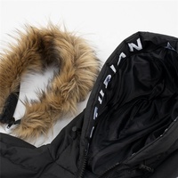 Parka en duvet de canard pour homme, doudoune d'hiver chaude et lourde, imperméable, manteau en fausse fourrure