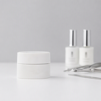 Pot de gel à ongles OEM pour fournisseur, mini-contenant de 2,5 g pour vernis gel, emballage vide pour gel de construction, gel solide