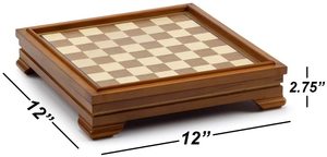 Le Nouveau Jeu 7 en 1 avec Échecs, Jeu de Dames, Jeu de Dames (backgammon), Dominos, Poker, Dés, Cribbage - Product Image 5