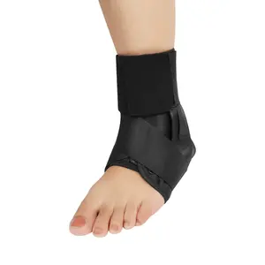 Soporte de tobillo con cordones ajustable para <span class=keywords><strong>correr</strong></span>, baloncesto, recuperación de lesiones, envoltura de esguince de tobillo - Product Image 3