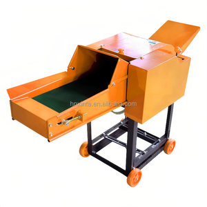 Nieuwe compacte draagbare elektrische grasmaaier, lichtgewicht voederhakselaar, kleine boerderij huishoudelijke strohakselaar, hakselaar voor veevoer - Product Image 2