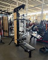 En stock: Equipo de gimnasio comercial OEM/ODM personalizado para entrenamiento de fuerza, máquina de polea vertical y remo sentado, para uso en gimnasios.