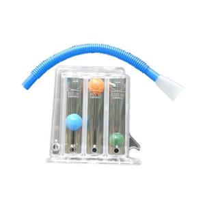 Medical Medical Respiratory Exerciser Lungen übung Atem training 600-900-1200ml 3 Ball Volume tric Incentive Spiro meter - Product Image 3