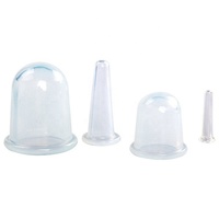Ventouses faciales d'aspiration en silicone de qualité médicale personnalisées de haute qualité pour le corps