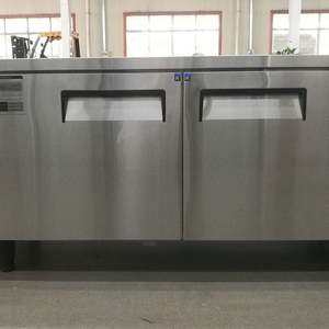 Enfriador refrigerado de aire de acero inoxidable comercial Congelador Refrigerador eléctrico Debajo del mostrador Nevera de mesa de trabajo - Product Image 2