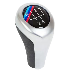 Silver Gear <b>Shift</b> <b>Knob</b> Head For BMW Manual Transmission 6 Speed Aluminum Alloy Ergonomic Design - Product Image 4