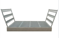 Grillage de sécurité en acier galvanisé soudé durable de 6 pieds pour équipement agricole et enclos à bétail - Protection