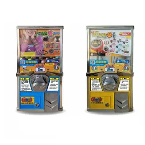 Grua dispensadora de ganesha operada a moeda barata, estação de jogo infantil de metal 65mm, cápsula de brinquedo, máquinas de venda