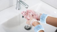 HUIXIN pabrik grosir langsung mencuci pergelangan tangan gelang Hairband Set wanita portabel Spa wajah cuci gelang