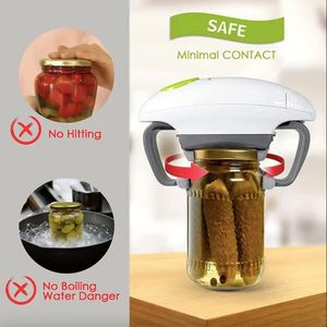 Abrelatas y abridor de frascos eléctrico automático, ecológico y seguro para restaurantes comerciales - Product Image 4