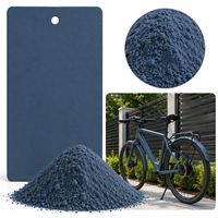 Revêtement en poudre électrostatique personnalisé pour surfaces plastiques extérieures, thermodurcissable, finition brillante/mate