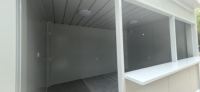 Hall de vente de café préfabriqué, boutique à installation rapide, maison conteneur en kit
