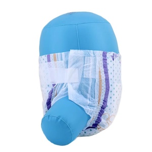 Pañales Desechables Vcare de Alta Calidad para Bebés, Superficie Seca, Tela No Tejida, Núcleo Azul Impreso, Forma de S, Mágicos - Product Image 3