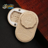 YJ Rotating Peek Mechanical Alloy Metal Slider Fidget Spinner Roller Ball Bearing Ratchet Wheel Magnetic Push Coin EDC Stress