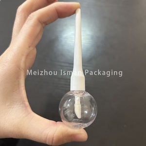 ISMAN Ingrosso Tubetto Lucidalabbra a Forma di Lecca-lecca Bianco Unico da 6ml 10ml, Contenitore Vuoto per Balsamo <span class=keywords><strong>Labbra</strong></span> a Forma di Caramella con Applicatore, Logo Personalizzabile - Product Image 6