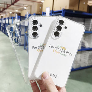 Coque de téléphone transparente en TPU de 2 mm pour Samsung Galaxy S26 Ultra S26 Edge S26 Plus S25, protection antichoc transparente - Product Image 3