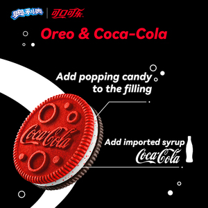 Nueva llegada al por mayor Coca-Cola Oreo Articulación Galletas Cola <span class=keywords><strong>Soda</strong></span> Sabor Sandwich Galletas 97g - Product Image 5