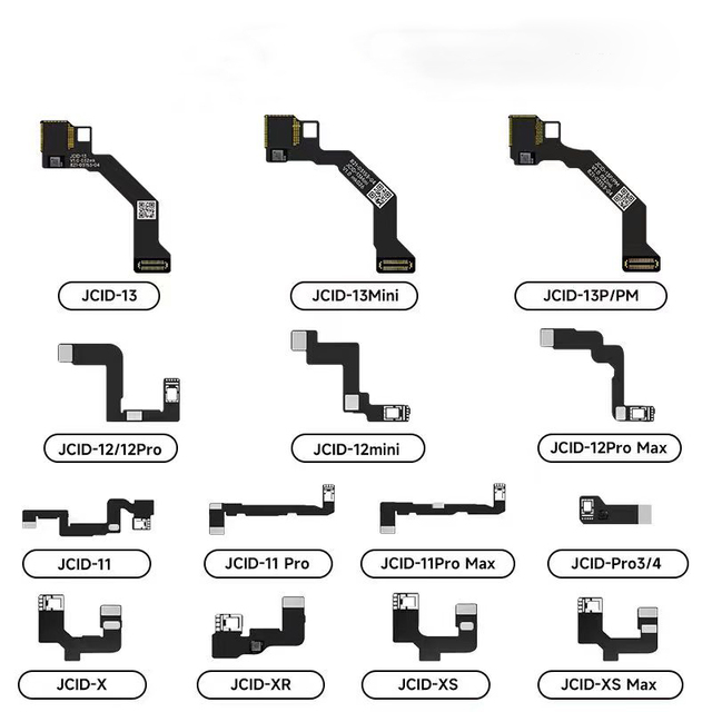 JC Face ID Flex for 13/13mini/13pro/13PM Dot Matrix Flex Cable X/XS/XR/XSMAX/11/12/ Pad Pro3/4 Flex Cable Repair