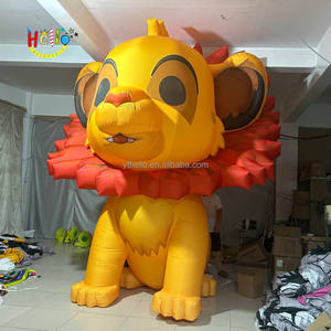 Gigante inflable película de dibujos animados Animal mascota personalizado pequeño inflable León rey - Product Image 3