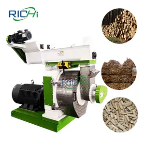 Granulador De Serragem De Madeira Altamente Ajustável 1-10 T/H Biomassa Para A Planta De Pellet De Biomassa