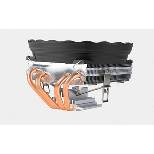 Enfriador de CPU de 120x120x25mm con 4 tubos de cobre, rodamiento de fluido silencioso para procesadores 775 y 1155 - Product Image 3