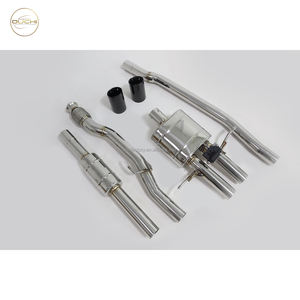 Catback de escape de acero inoxidable Ouchi para <span class=keywords><strong>MINI</strong></span> Cooper S R56/<span class=keywords><strong>Cabrio</strong></span> R57 R60 2006-2013 2,0 T/1,6 T con válvulas de silenciador tubos de escape - Product Image 4