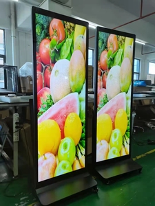 Tùy chỉnh kích thước di động toàn màn hình <span class=keywords><strong>Android</strong></span> PC LCD Trong Nhà Kỹ thuật số biển cho TV phát hành tàu điện ngầm kiosk quảng cáo hiển thị - Product Image 4