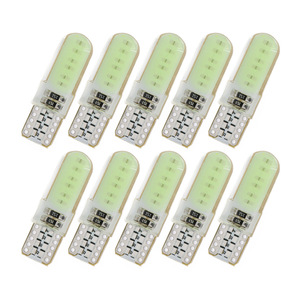 Luz LED de silicona para matrícula de coche T10 COB 12SMD, luz de lectura, luz de cristal W5W - Product Image 2