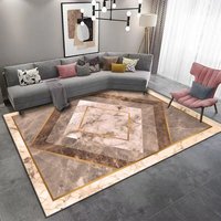 Wohnzimmer Schlafzimmer Teppich Bettvorleger Kristallvelours Teppiche