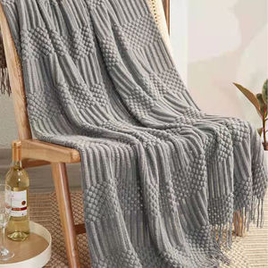 Manta tejida multicolor para sofá, cubrecamas y aire acondicionado del <span class=keywords><strong>norte</strong></span> de Europa - Product Image 5