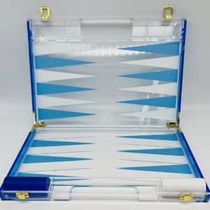 Acrylic Domino Trò chơi thiết lập plexiglass nhựa Domino miếng hiện đại hình học tùy chỉnh - Product Image 5